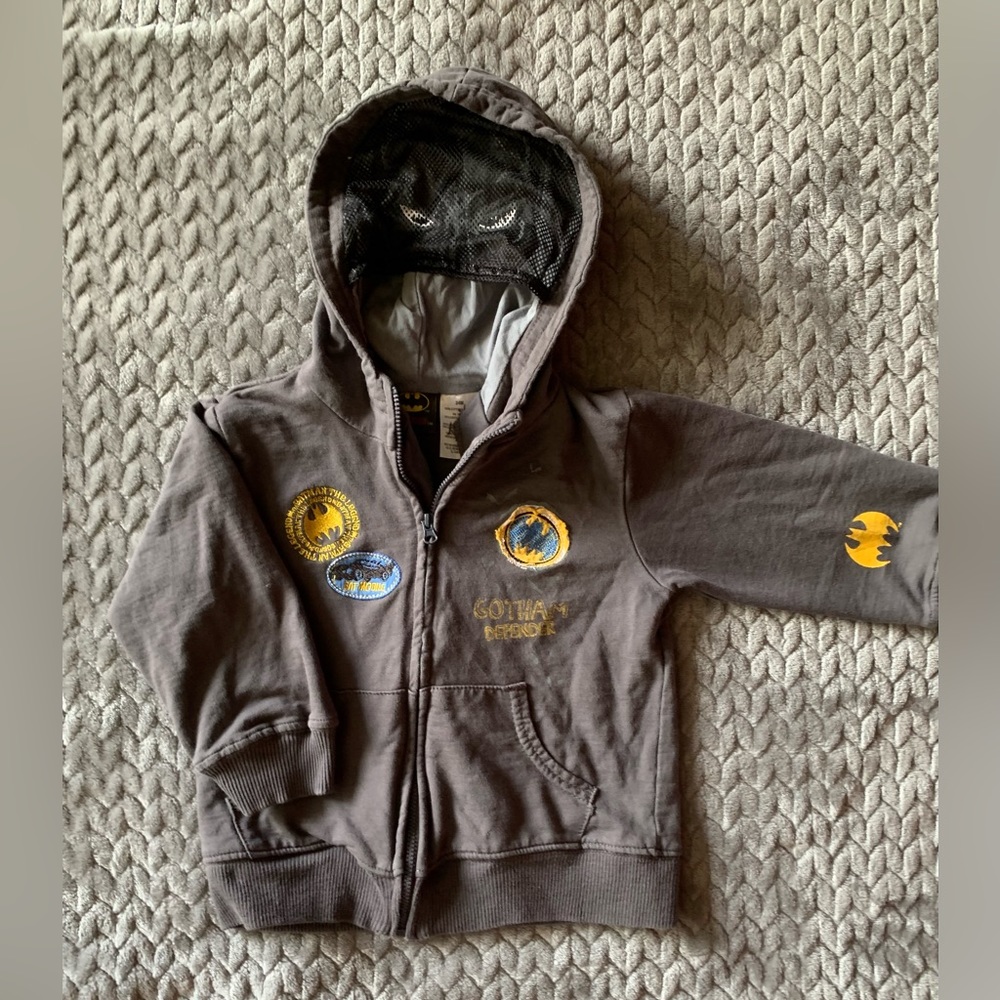 Batman Hooded Jacket with Built In Mask from Batman in 24M